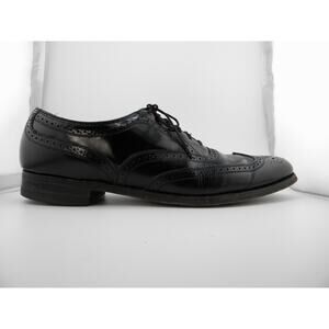 Florsheim Imperial Men’s Black Leather Wingtip Oxford Dress Shoes Size 11 B